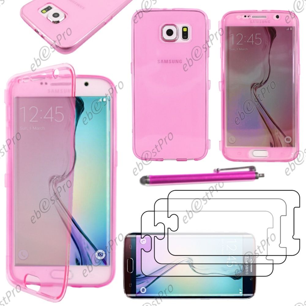 coque galaxy s6 edge silicone rose coque galaxy s6 edge silicone rose