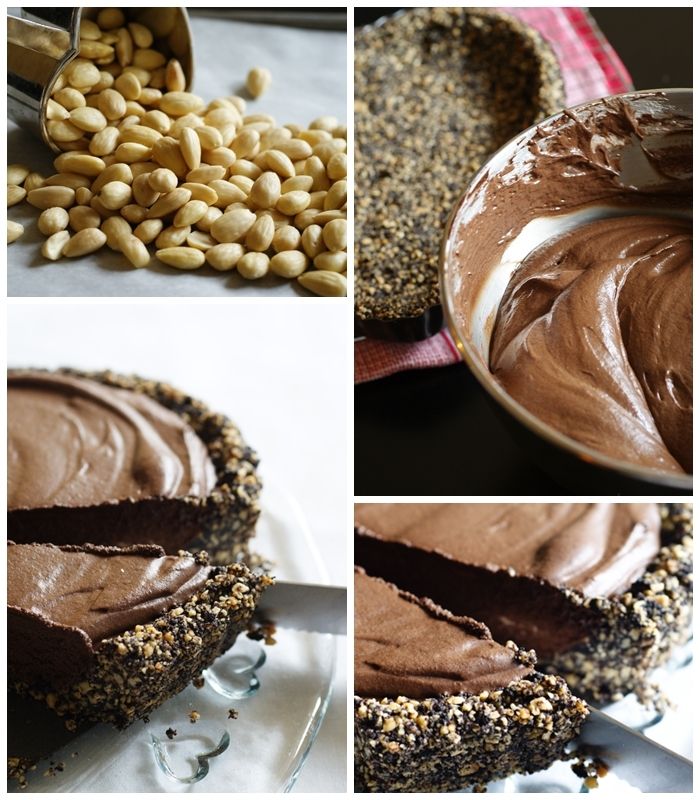 chocolate kahlua tart ... oh my goodness, so good!