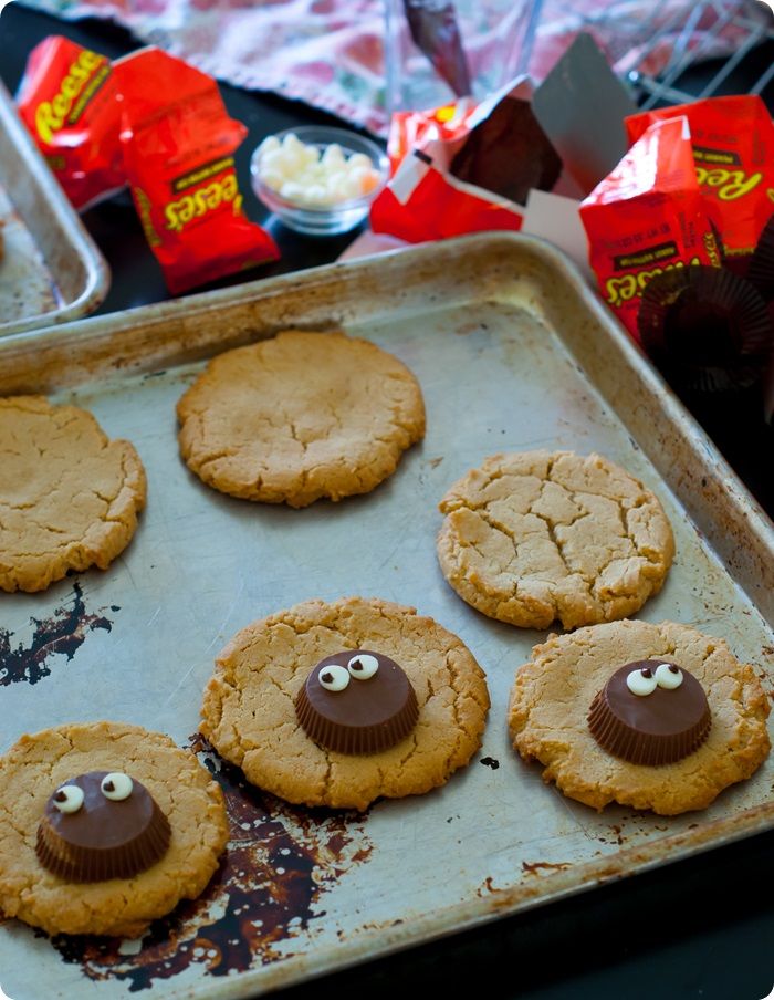 Peanut Butter Cup Turkey Cookies