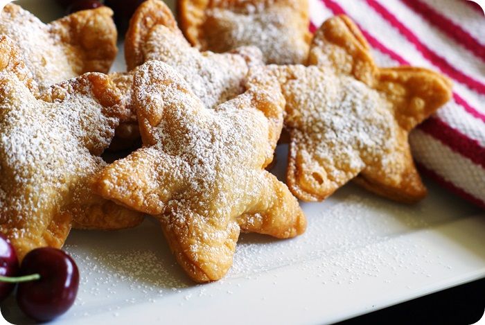 fried cherry pies ::: bake at 350 blog