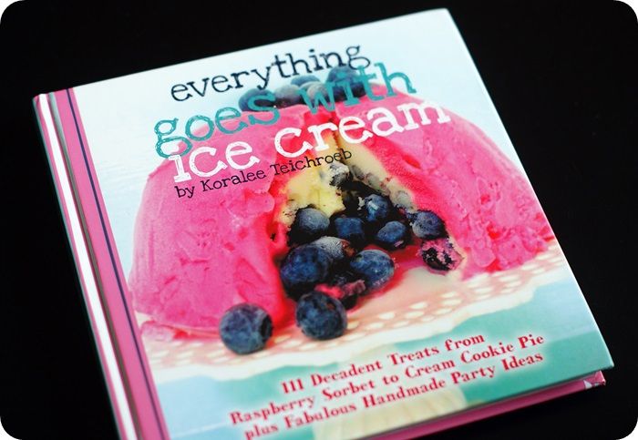 everything goes with ice cream book