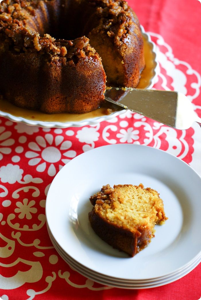 one of the BEST cakes I've ever eaten. ::: kahlua (or rum) pudding cake from The Pioneer Woman Cooks: A Year of Holidays