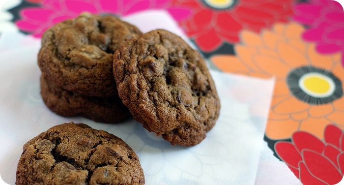 kahlua espresso chocolate chip cookies | bake at 350