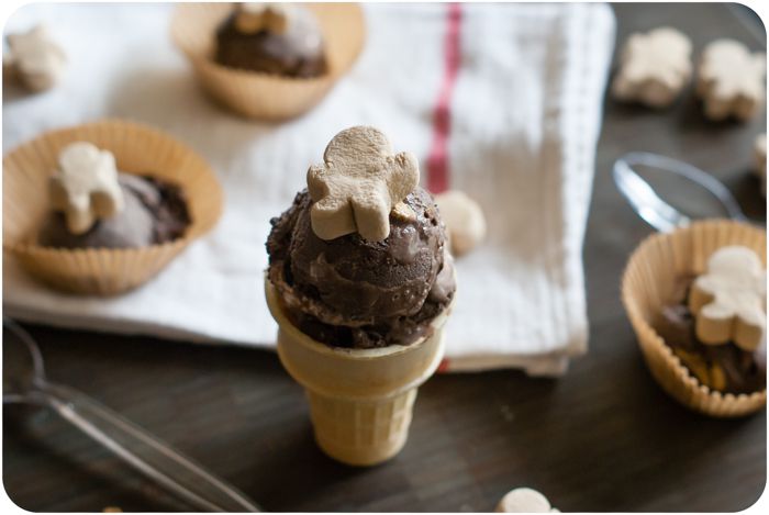 gingerbread rocky road ice cream