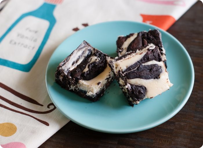 Kahlua Cheesecake Brownies