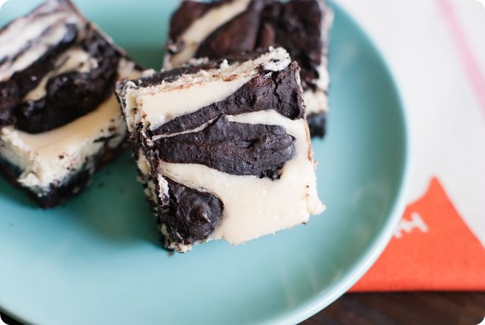 Kahlua Cheesecake Brownies