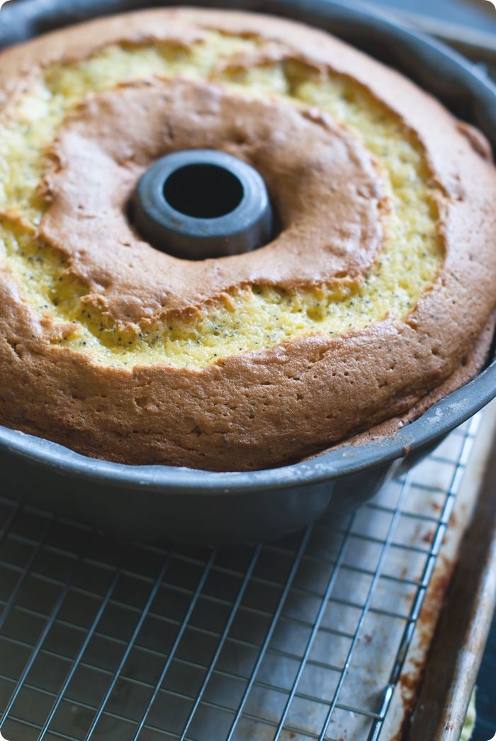 lemon poppyseed bundt cake recipe for a half birthday