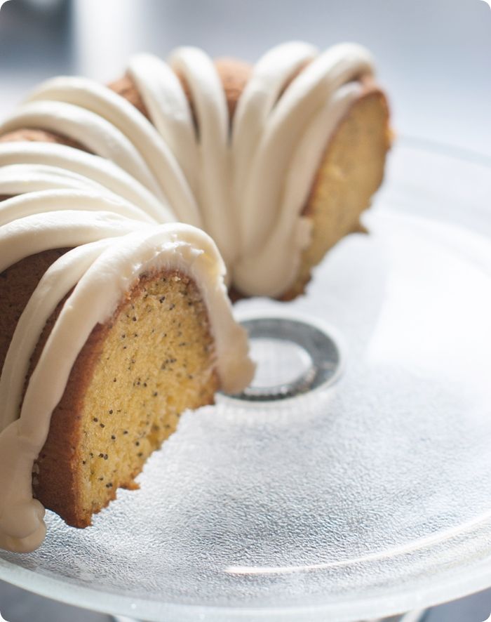 lemon poppyseed bundt cake recipe for a half birthday