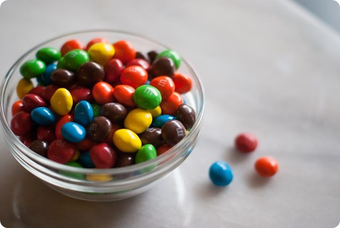 the puffiest, fluffiest peanut butter M&M cookies! 