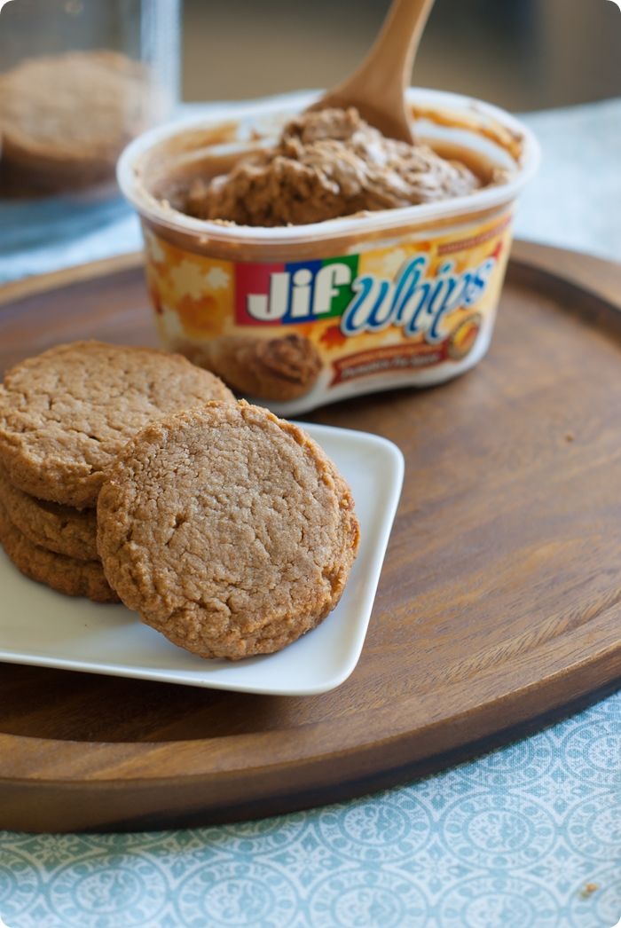 peanut butter pumpkin cookies from @bakeat350