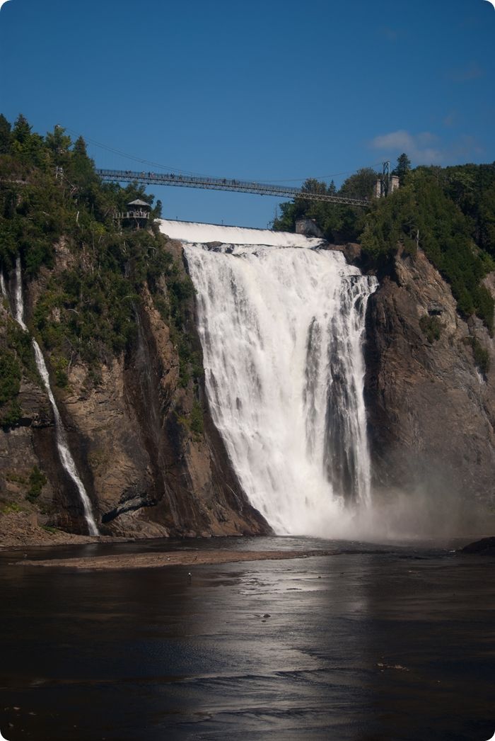 Montmorency Falls, just outside Quebec City