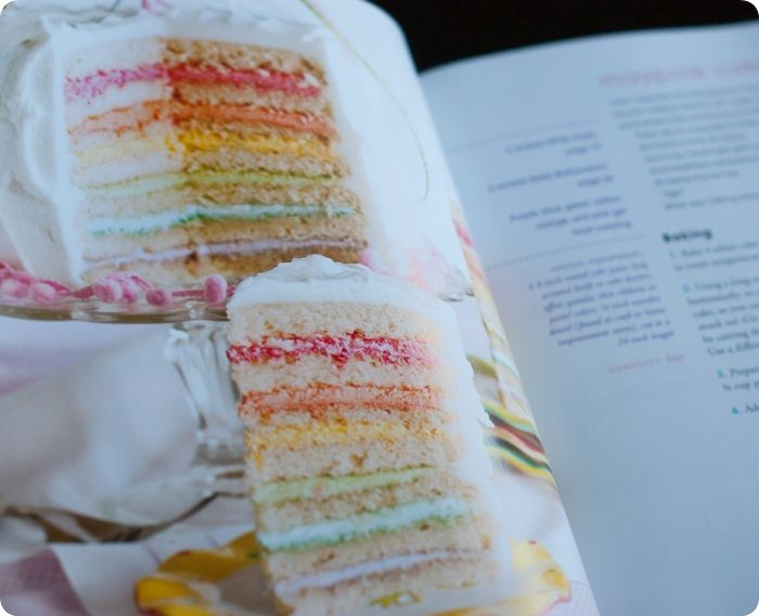 maypole cake from Surprise-Inside Cakes: book review & giveaway