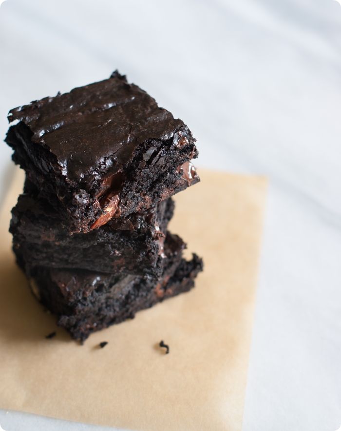 dark chocolate espresso trail mix brownies