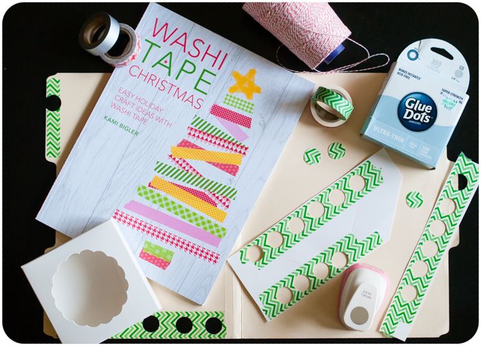 washi tape christmas by kami bigler 