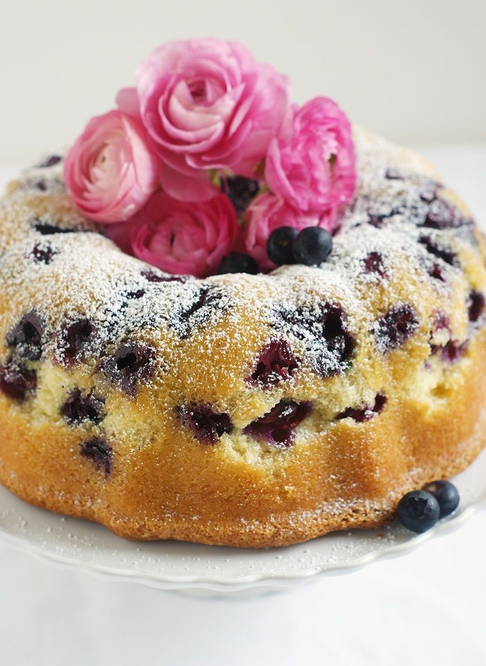 Blueberry Bundt Cake | Homemade Mother's Day Brunches