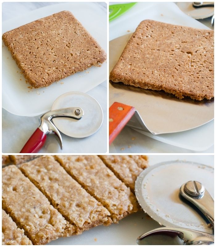 brown butter oatmeal shortbread cookies :: bakeat350.blogspot.com