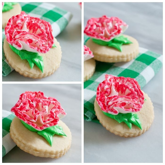 how to make carnation cookies from bakeat350.blogspot.com