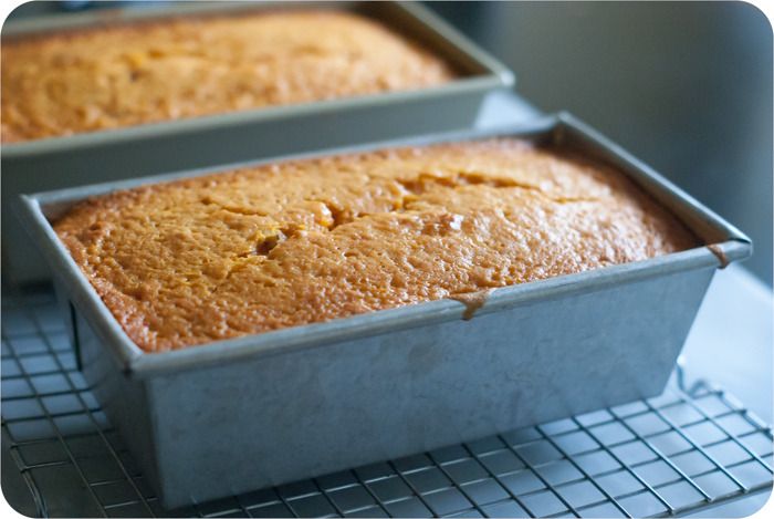ginger carrot bread ... makes 2 loaves!