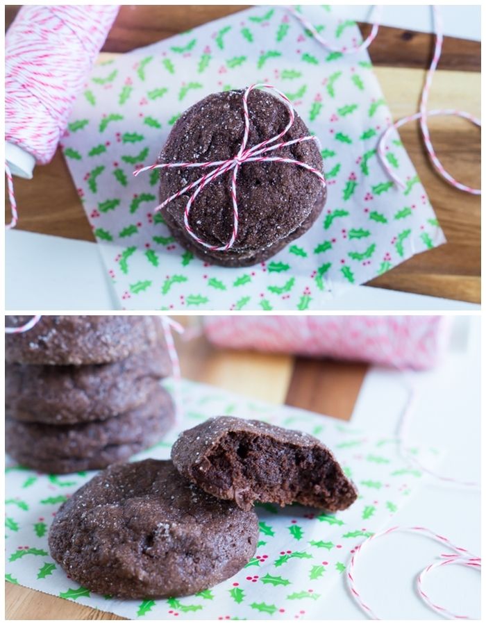 chocolate ginger cookies