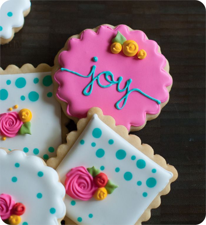 happy floral decorated cookies ... with how-to's and tips