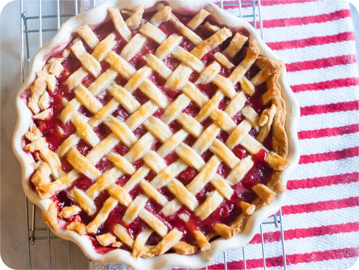 tart cherry pie recipe ... made using frozen cherries!