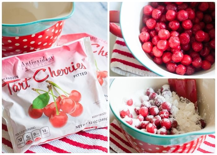 tart cherry pie recipe ... made using frozen cherries!