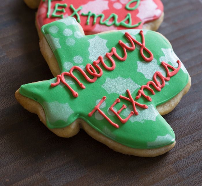 Merry TEXmas cookies : Butter Pecan Cut-Out Cookie recipe