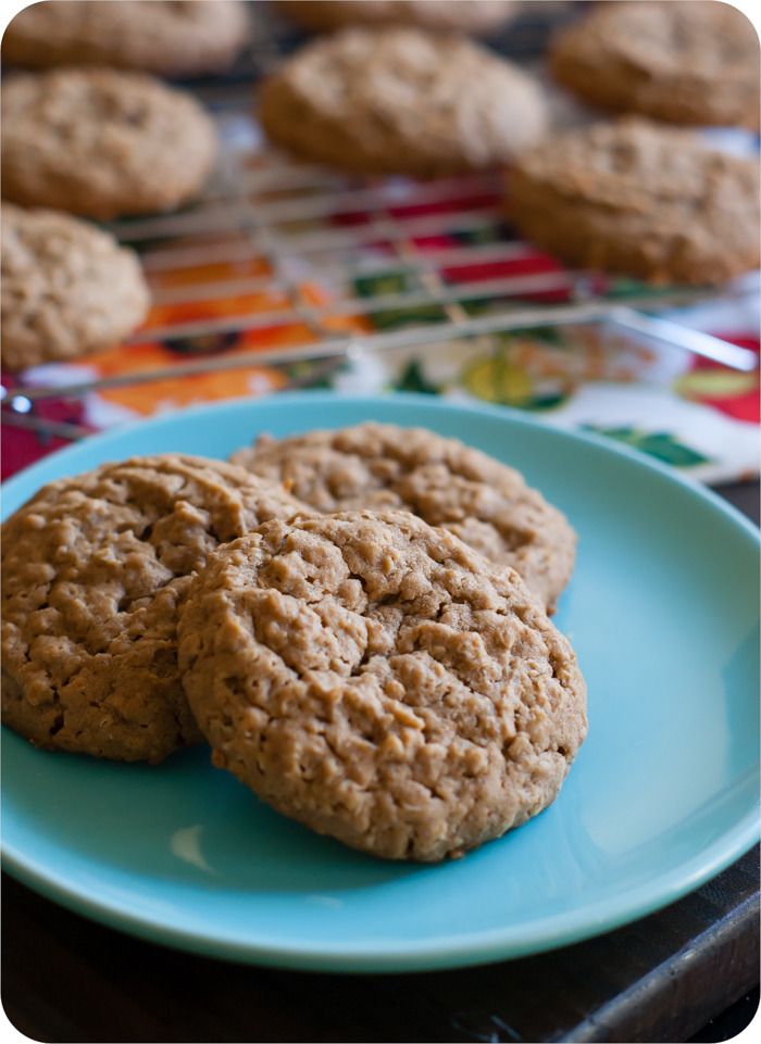 Peanut Butter Oatmeal Cookies