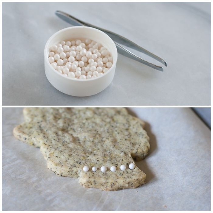 tea with the queen : earl grey shortbread cookie recipe | bakeat350.blogspot.com