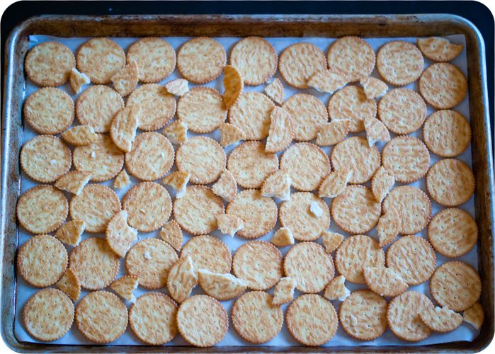ritz cracker toffee | bakeat350.blogspot.com