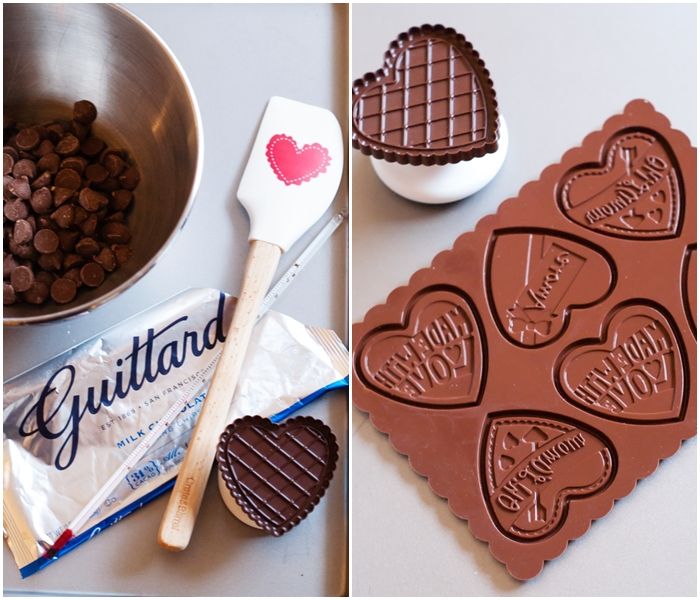 salted almond shortbread cookies with milk chocolate toppers