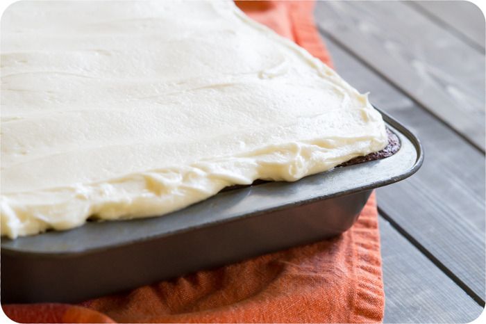 Old-Fashioned Spice Cake with Cream Cheese Frosting