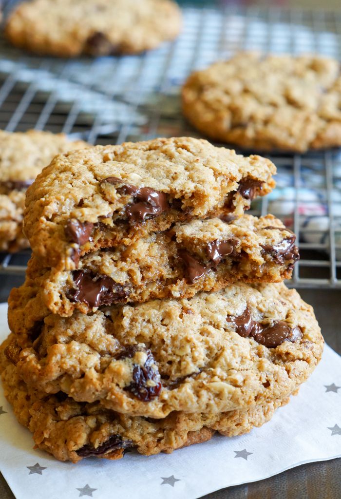 chocolate cherry almond butter breakfast cookies ... made with whole wheat and whole grains