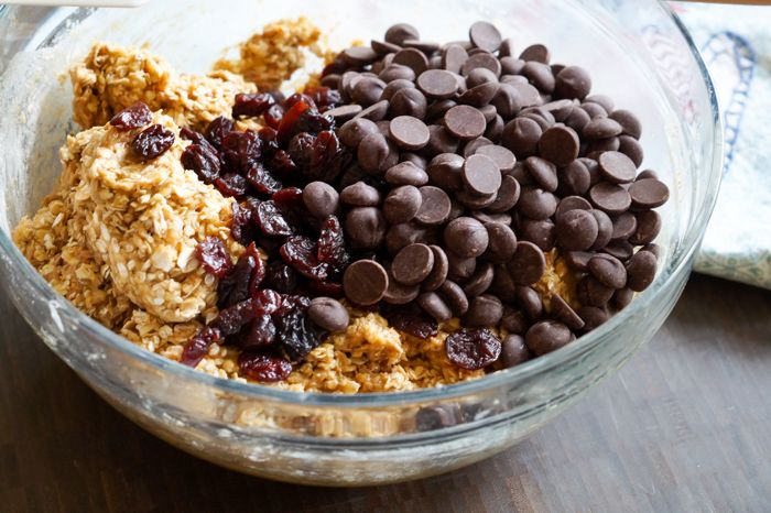 chocolate cherry almond butter breakfast cookies ... made with whole wheat and whole grains