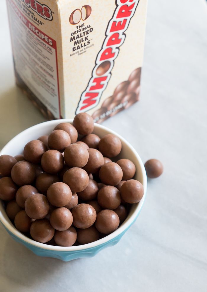 Chocolate Malt Texas Sheet Cake ... a twist on the classic, made with malt powder and Whoppers