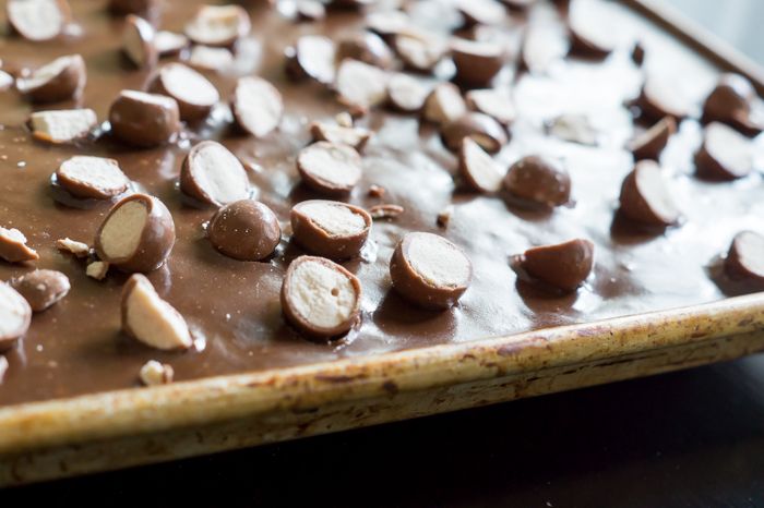 Chocolate Malt Texas Sheet Cake