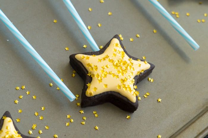 how to make Fairy Godmother Wand Cookies-on-a-Stick