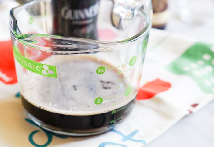 Desserts for Dudes: Guinness-Vanilla Bean Frosted Mocha Brownies