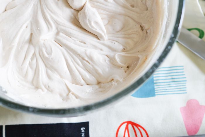 Guinness-Vanilla Bean Frosted Mocha Brownies