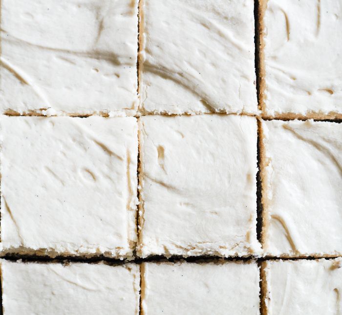 Desserts for Dudes: Guinness-Vanilla Bean Frosted Mocha Brownies