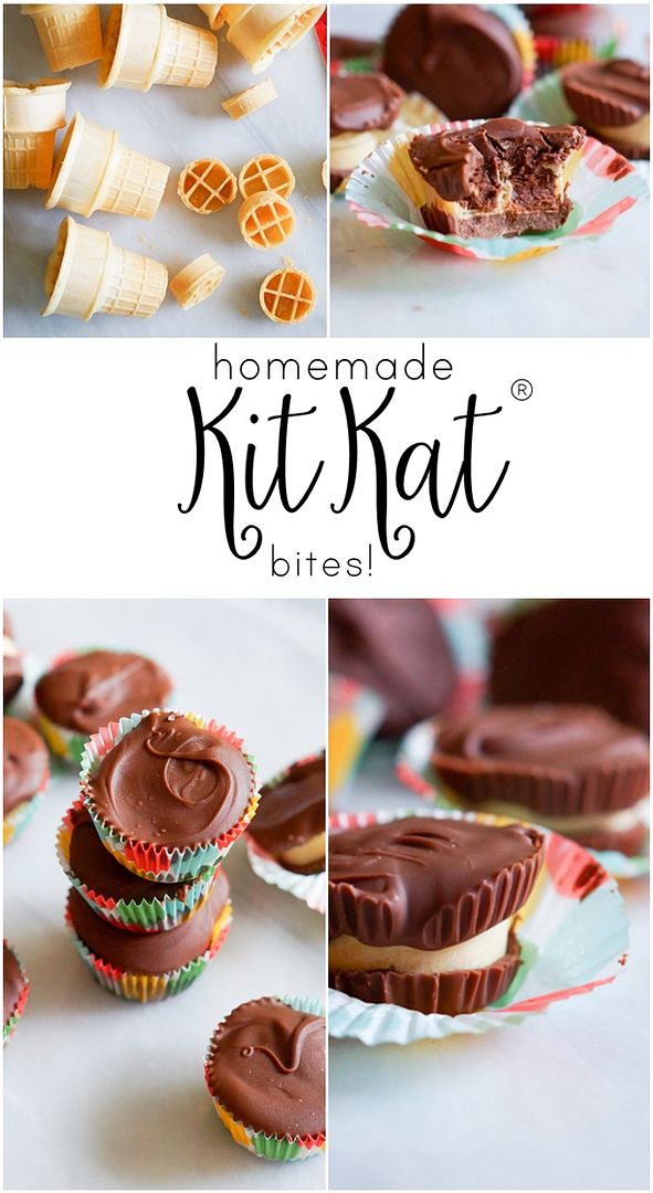 Homemade KitKat® bites
