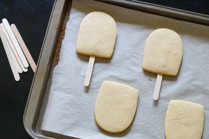 ice cream pops decorated cookies tutorial