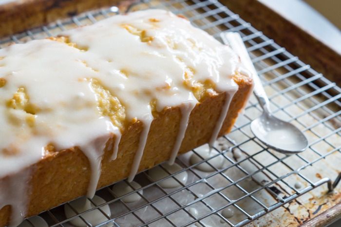 lemon coconut quick bread