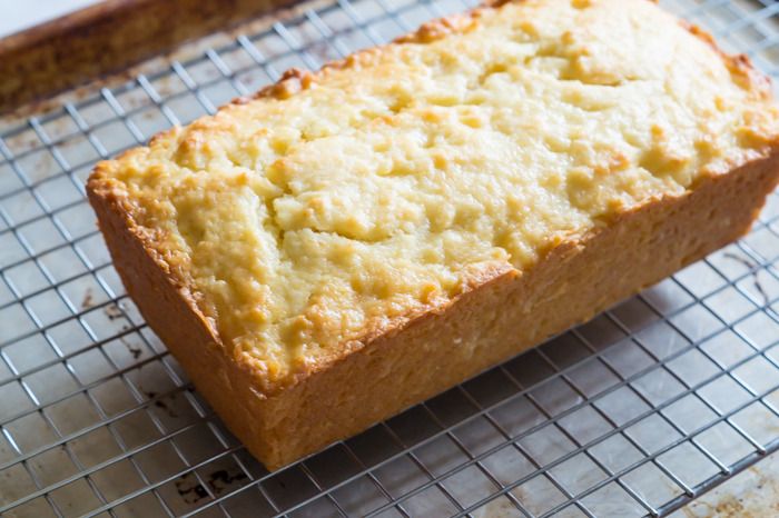 lemon coconut quick bread