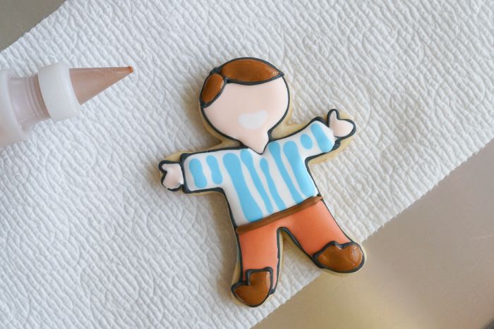 how to make Pier Giorgio Frassati decorated cookies
