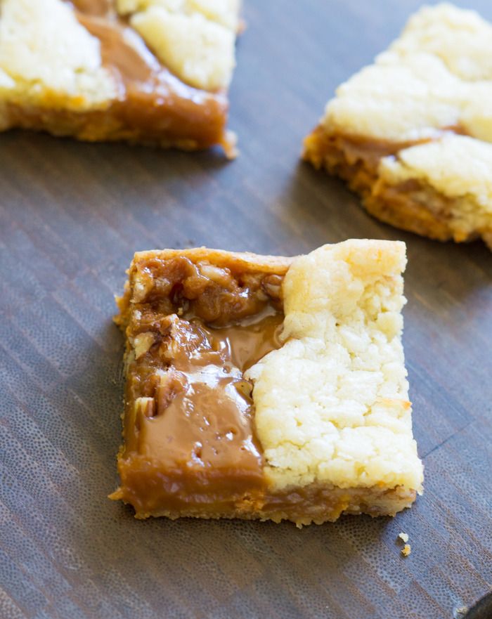 Salted Caramel Butterscotch Blondies