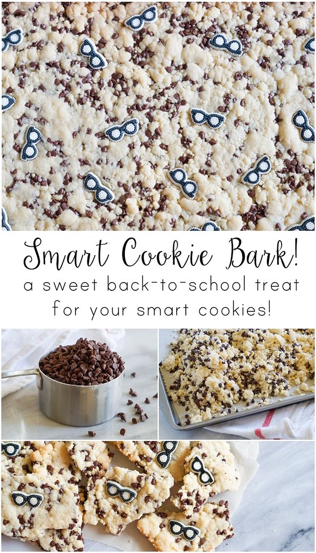 Smart Cookie Bark ... a fun back-to-school treat you can whip up in 10 minutes flat!