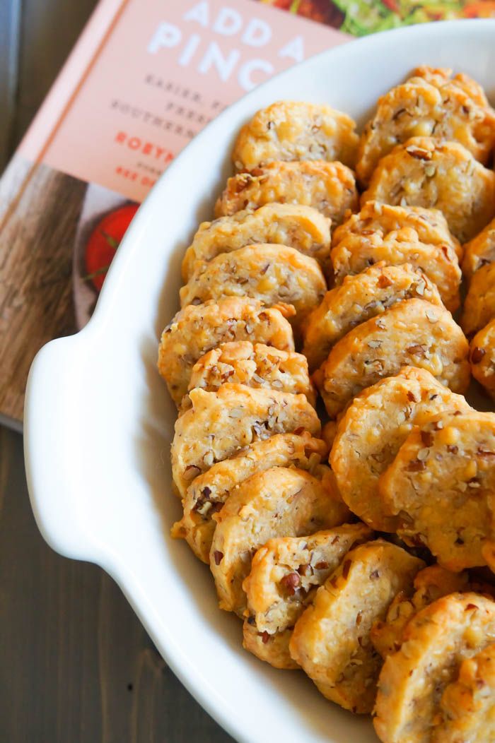 Southern Cheese Crackers + Add a Pinch Cookbook