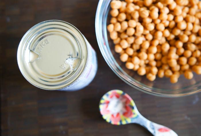 caramel bits + evaporated milk