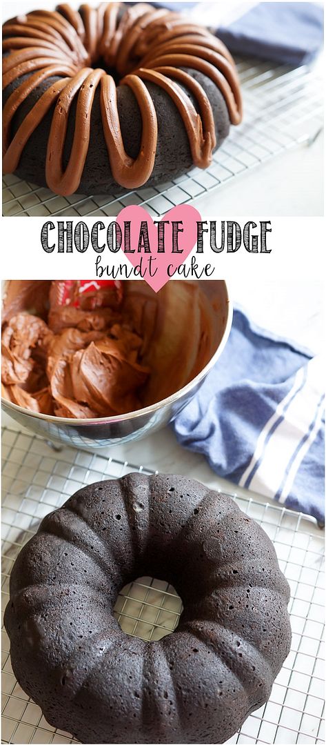 chocolate fudge bundt cake ...a chocolate lover's dream! | bakeat350.net